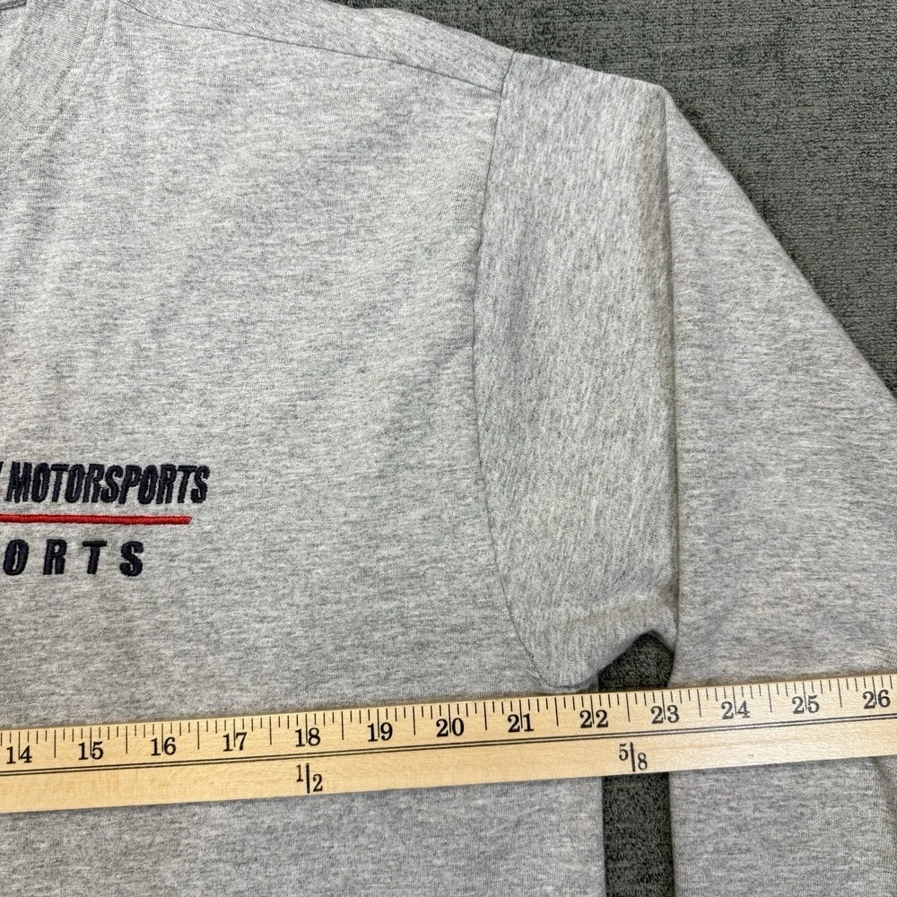 Chase Authentics Shirt Mens Large Gray Jeff Gordon 24 NASCAR Racing Y2K